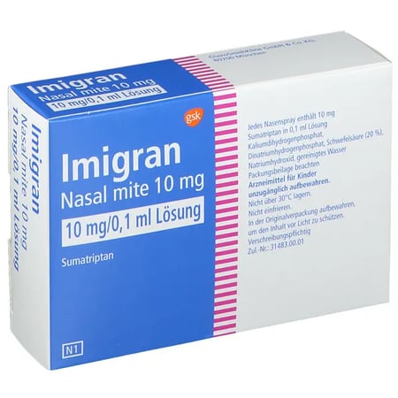 Imigran Nasal 10 mg/0.1 ml Lösung