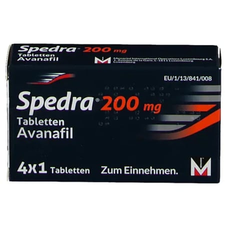 Spedra 200 mg mit 4 Filmtabletten von Menarini