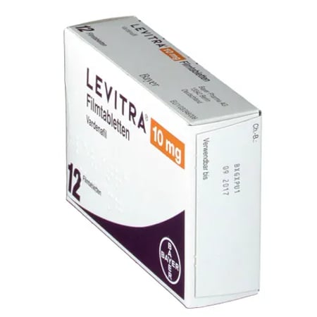 Levitra 10 mg mit 12 Filmtabletten von Bayer
