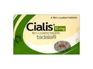 Packung Cialis 10 mg mit 4 Tabletten