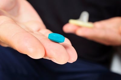 Eine blaue Pille