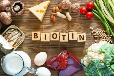 Biotin til håret kommer fra fødevarer.