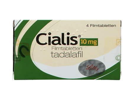 Cialis 10 mg mit 4 Filmtabletten von Lilly