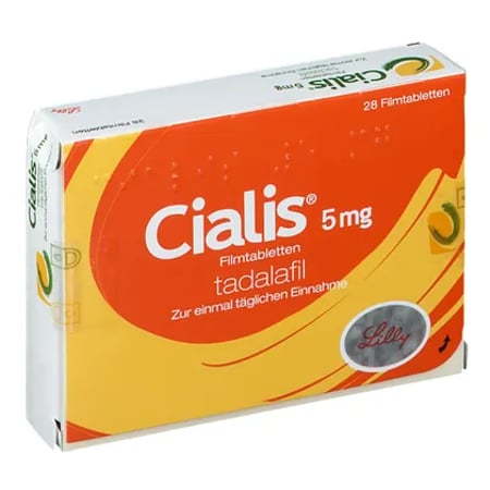 Packung Cialis Täglich 5 mg mit 28 Filmtabletten von Lilly