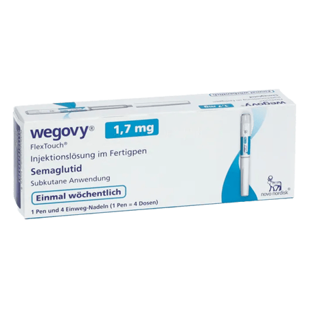 Wegowy Injektionslösung im Fertigpen 1.7mg