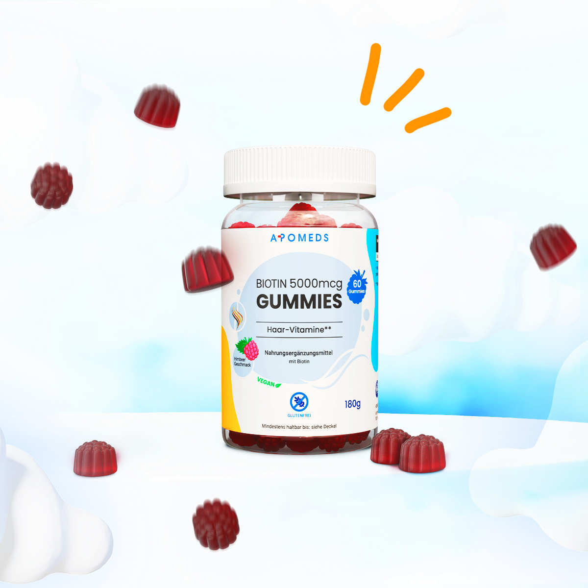 Biotin Gummies 5000mcg
