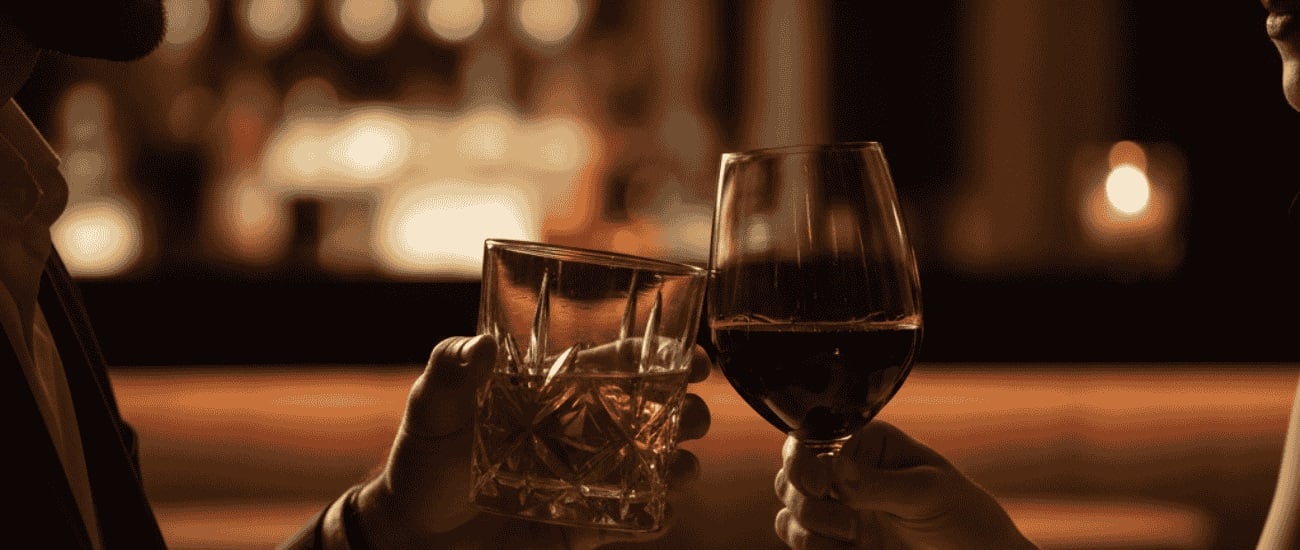 Verschiedene alkoholische Getr&auml;nke