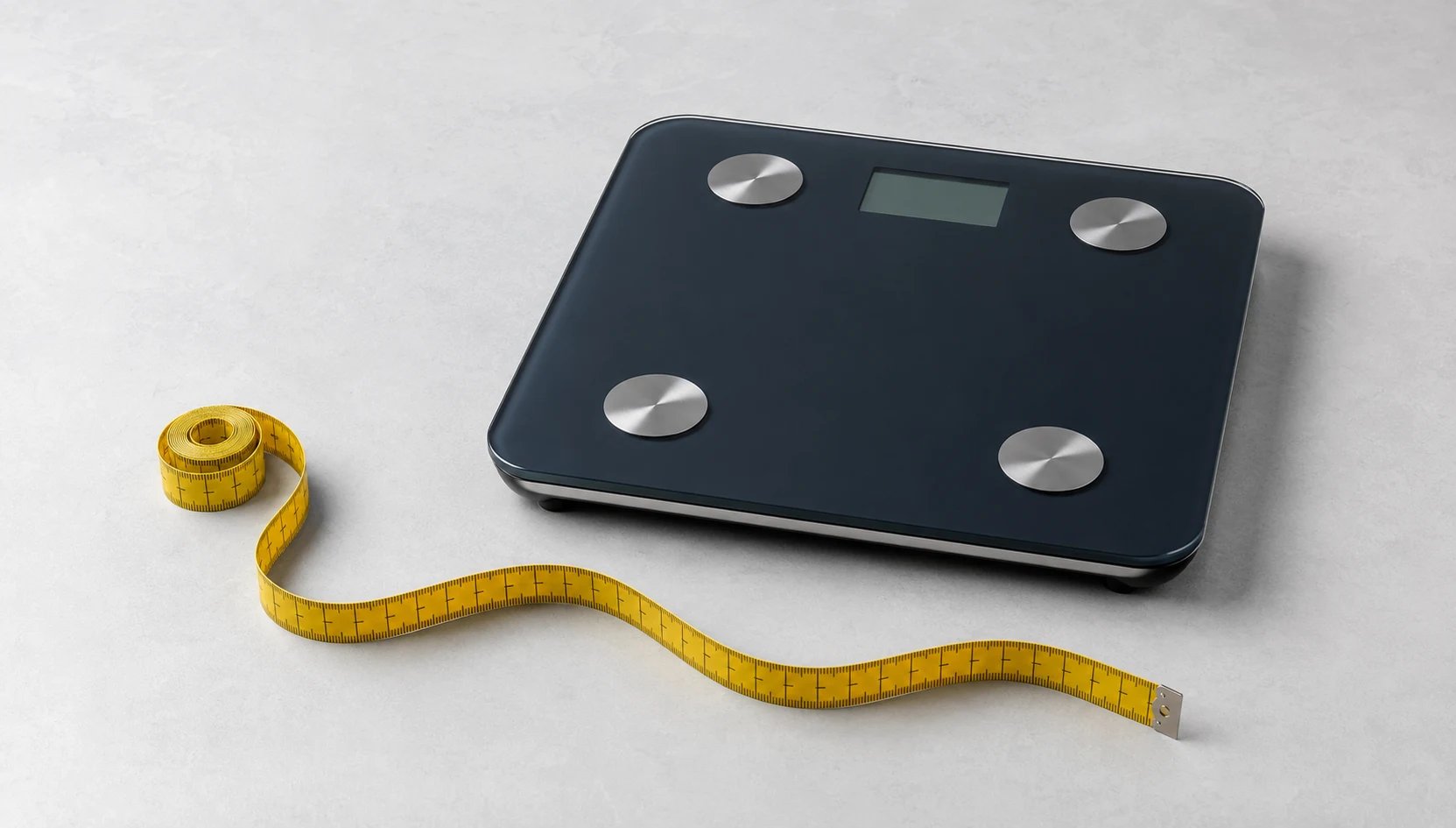 Black scales and tape