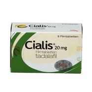 Cialis 20 mg mit 8 Filmtabletten von Lilly