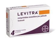 Embalagem de Levitra