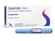 Saxenda pakuotė