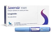 Embalagem de Saxenda