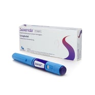 Saxenda, solution injectable à 6 mg/ml et boîte