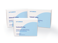 Packung Sildenafil, Tadalafil, Vardenafil