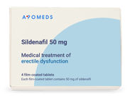 Sildenafil 50 mg 4 tablets