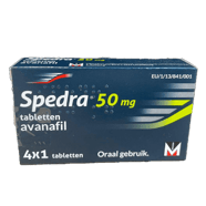 Imagem de Spedra 50 mg 4 comprimidos de avanafil