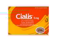 A pack of Cialis 5 mg Daily - 28 tablets.