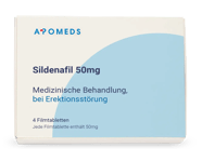 Sildenafil 50 mg 4 Filmtabletten 1A Pharma