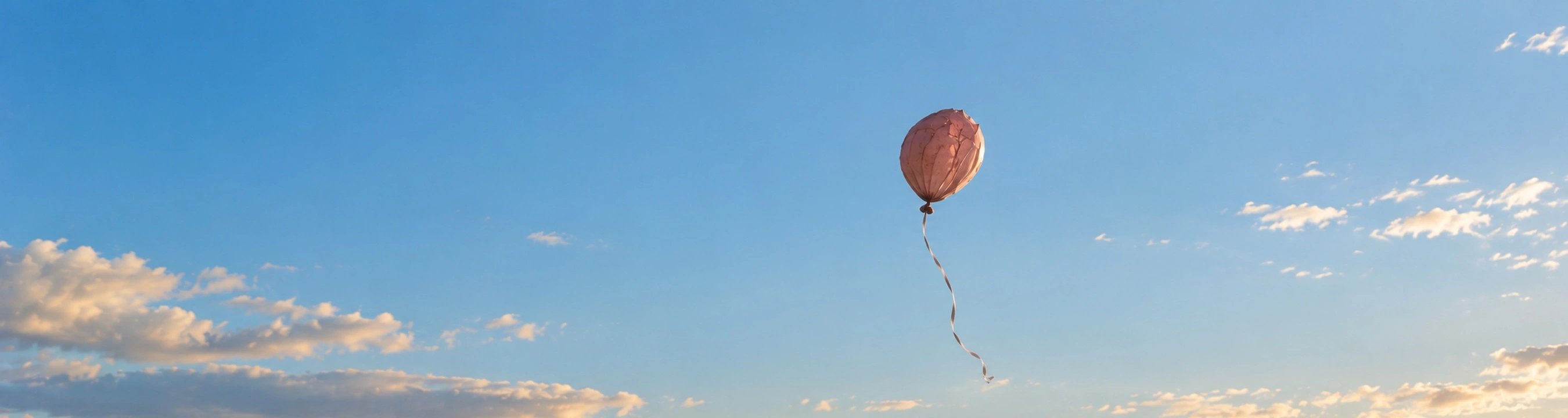 Ballon am Himmel