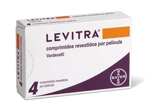 Embalagem de Levitra