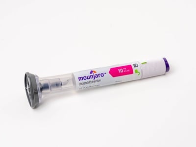 Mounjaro (Tirzepatid) Injektionspen zur Behandlung von Diabetes und zur Gewichtsreduktion