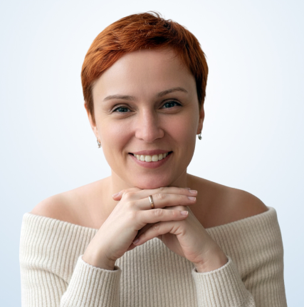  Olena Goriacheva, Estrategista de Conteúdo Médico na Apomeds
