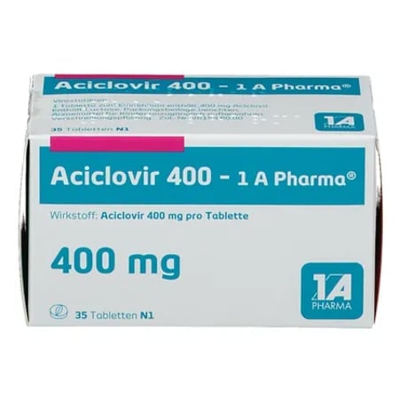 Aciclovir 400mg 35 Tabletten