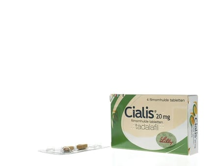 Cialis 20 mg 4 filmdragerade tabletter