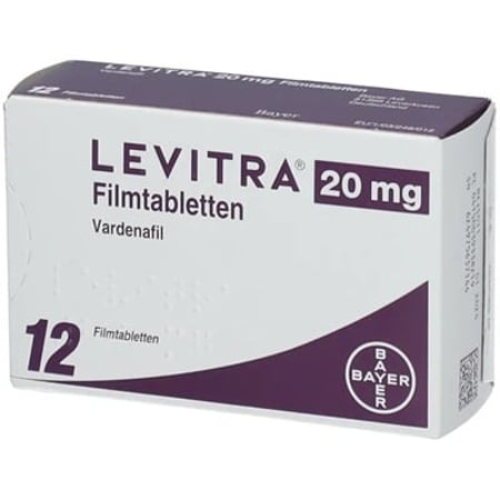 Levitra 20 mg 12 Filmtabletten