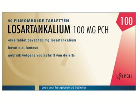 Losartan-Kalium 100 mg Filmtabletten
