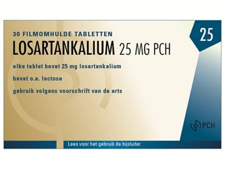 Losartan-Kalium 25 mg Filmtabletten
