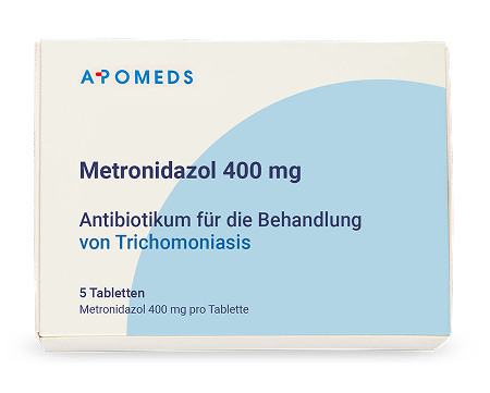 Metronidazol 400mg 5 Tabletten, Antibiotikum für die Behandlung von Trichomoniasis