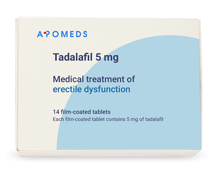 Tadalafil 5 mg 14 tablets