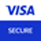 Verified by Visa logo, a security feature that adds an extra layer of protection when using a Visa card for online purchases.