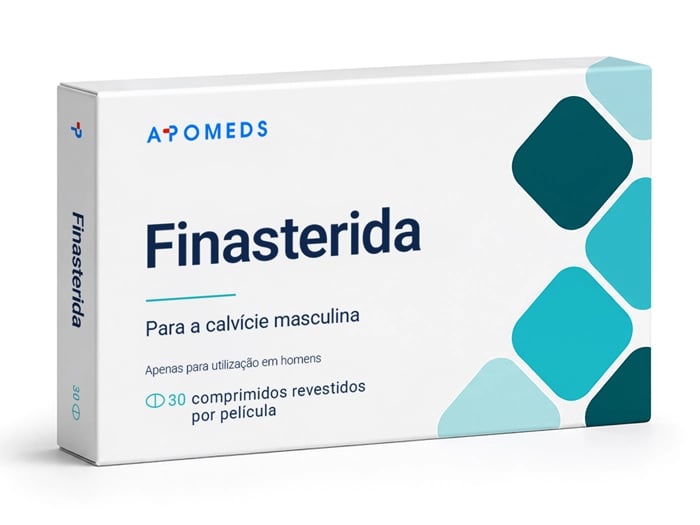 Embalagem de Finasteride