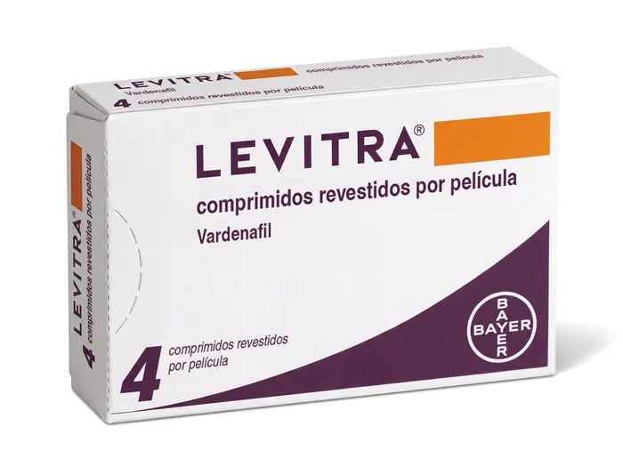 Embalagem de Levitra
