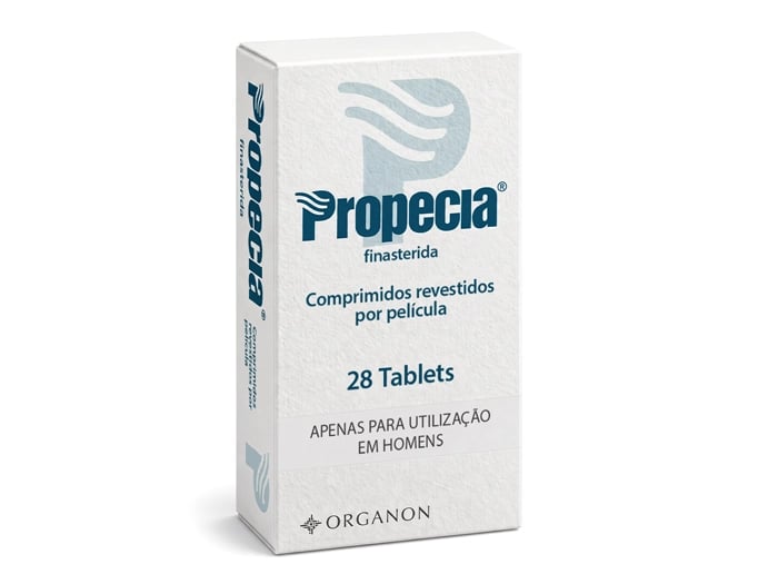 Embalagem de Propecia