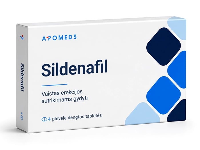 Sildenafil pakuotė