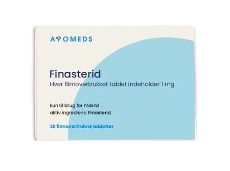 Finasterid 1 mg 30 filmovertrukne tabletter