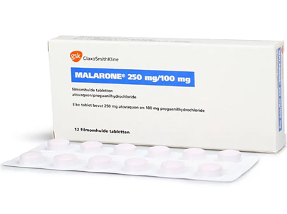 Malarone 250 mg 12 comprimidos revestidos