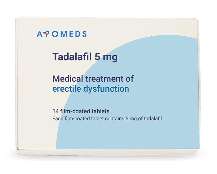 Tadalafil 5 mg 14 tablets