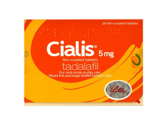 A pack of Cialis 5 mg Daily - 28 tablets.